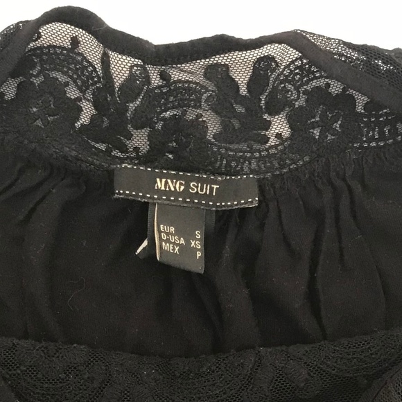 Mango black t-shirt - Picture 6 of 8